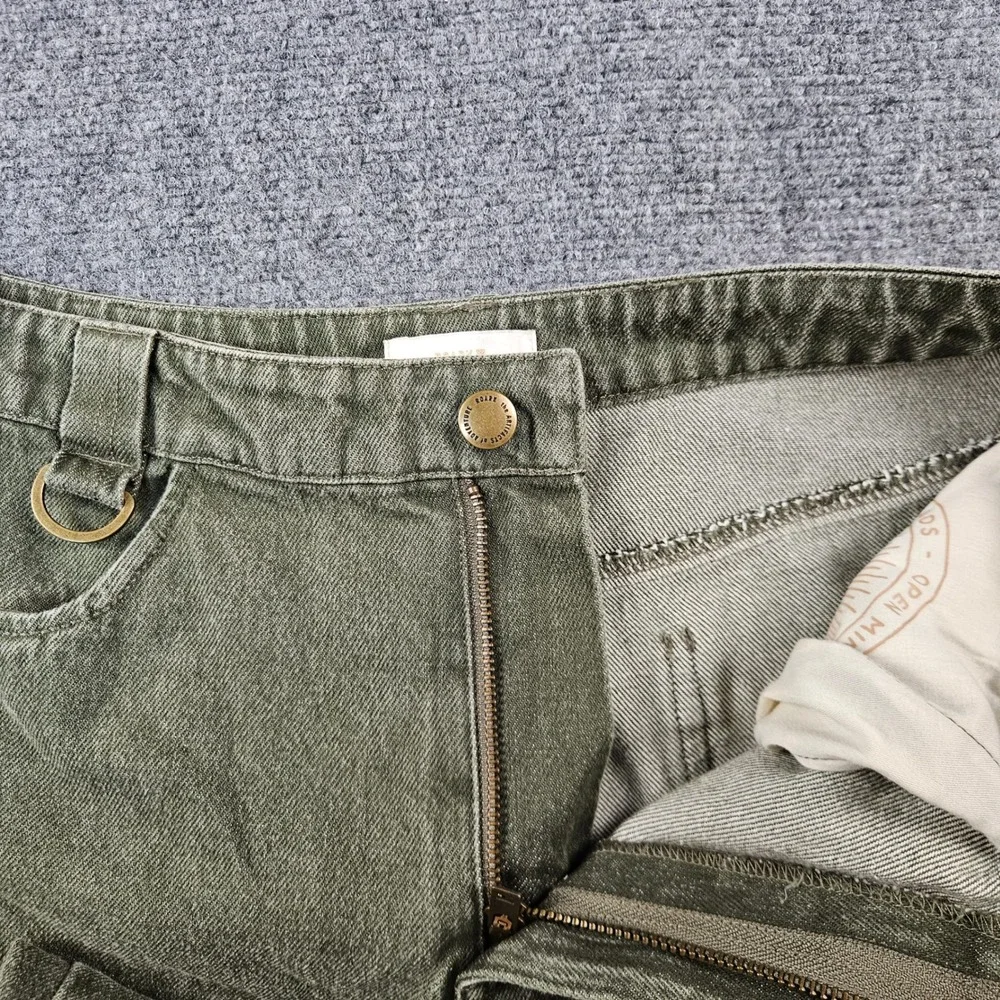 Roark Open Roads Open Minds Carpenter Jeans Mens 28 Olive Green Utility Pants